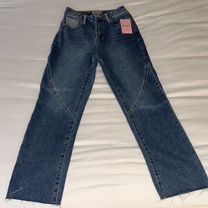 Juicy Couture 2 Of Hearts Ankle Straight Leg Medium Wash Women’s Size 00/23